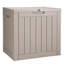 Outdoor Storage Box Resin Deck Box 31 Gallon Patio Waterproof Organizer
