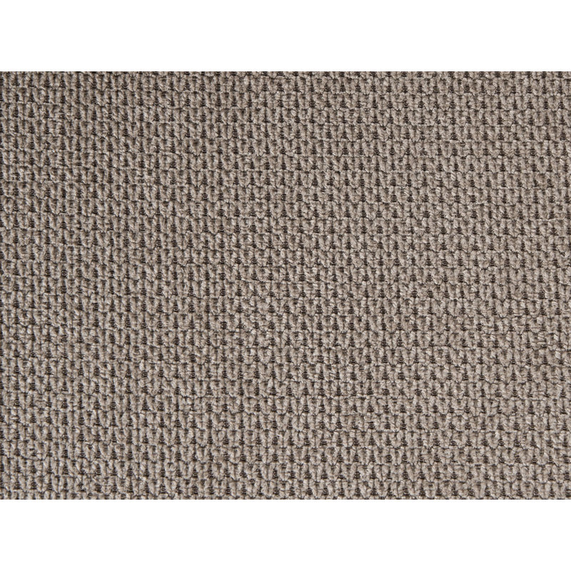 Nylon and Polyester Upholstered Bench, Beige