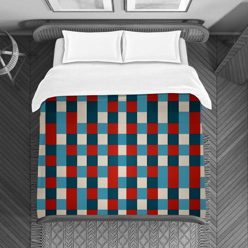 Polyester Machine Printed Duvet Cover, Twin Duvet Cover