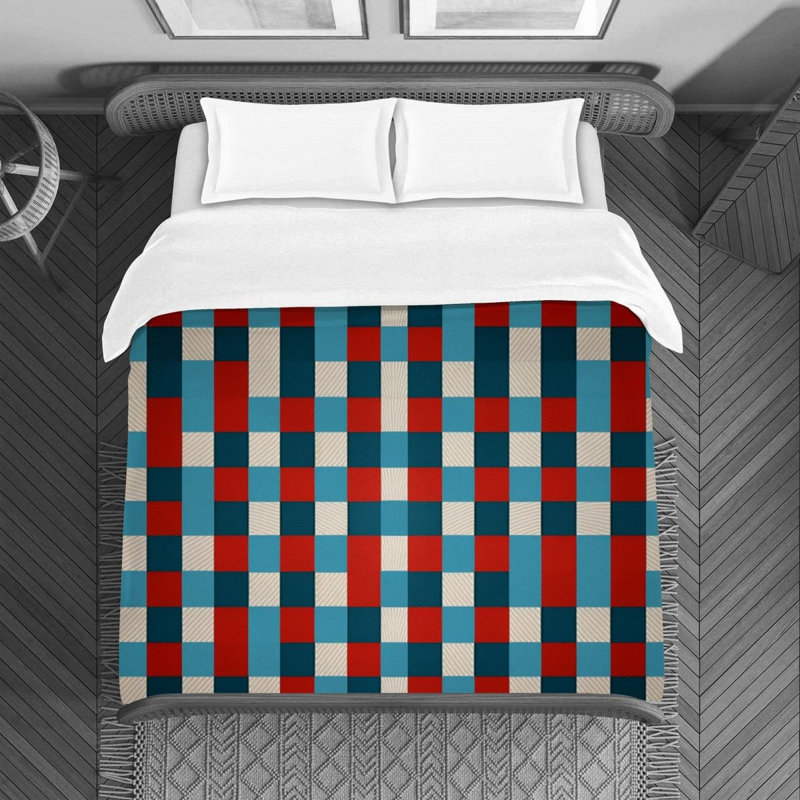 Polyester Machine Printed Duvet Cover, Queen Duvet Cover