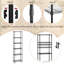Agatho 40cm W Metal Shelving Unit
