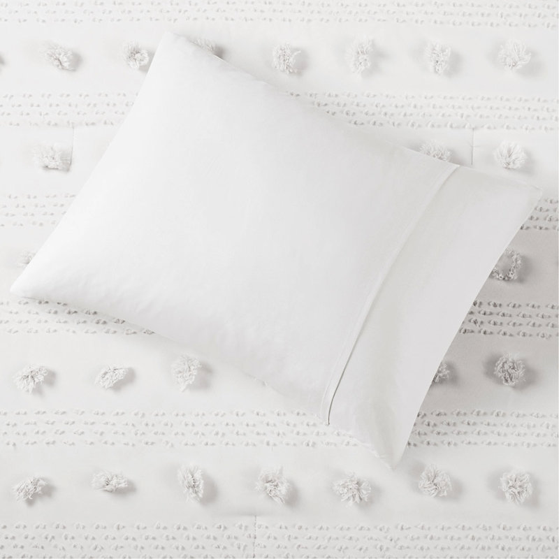 Édredon pour lit simple / simple TG, Édredon pour lit simple + 2 pièces supplémentai, Blanc