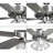 Hutcheson 52'' Ceiling Fan with Light Kit-974987726