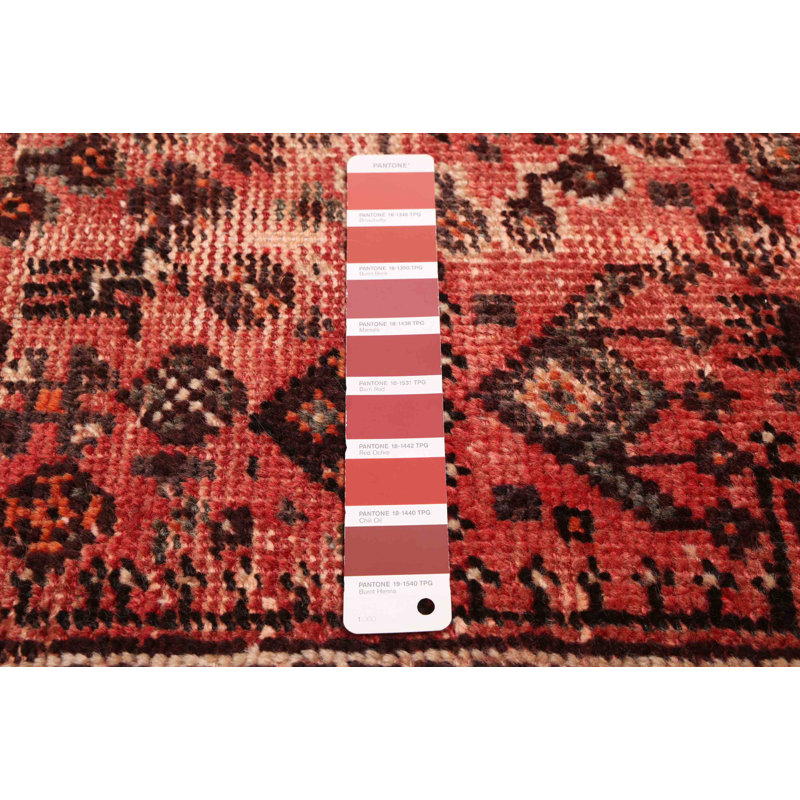Tapis rouge Melis 6 pi 4 po x 9 pi 8 po