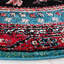 Tapis oriental bleu / noir / rouge Emeram-1658600744