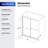 50 to 54 in. W x 70 in. H Sliding Framed Shower Door with 1/4 Inch (6mm) Thick Tampered Glass-104322421