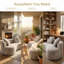 Canapé 79,5 po Modern Cloud Curved-1081696635