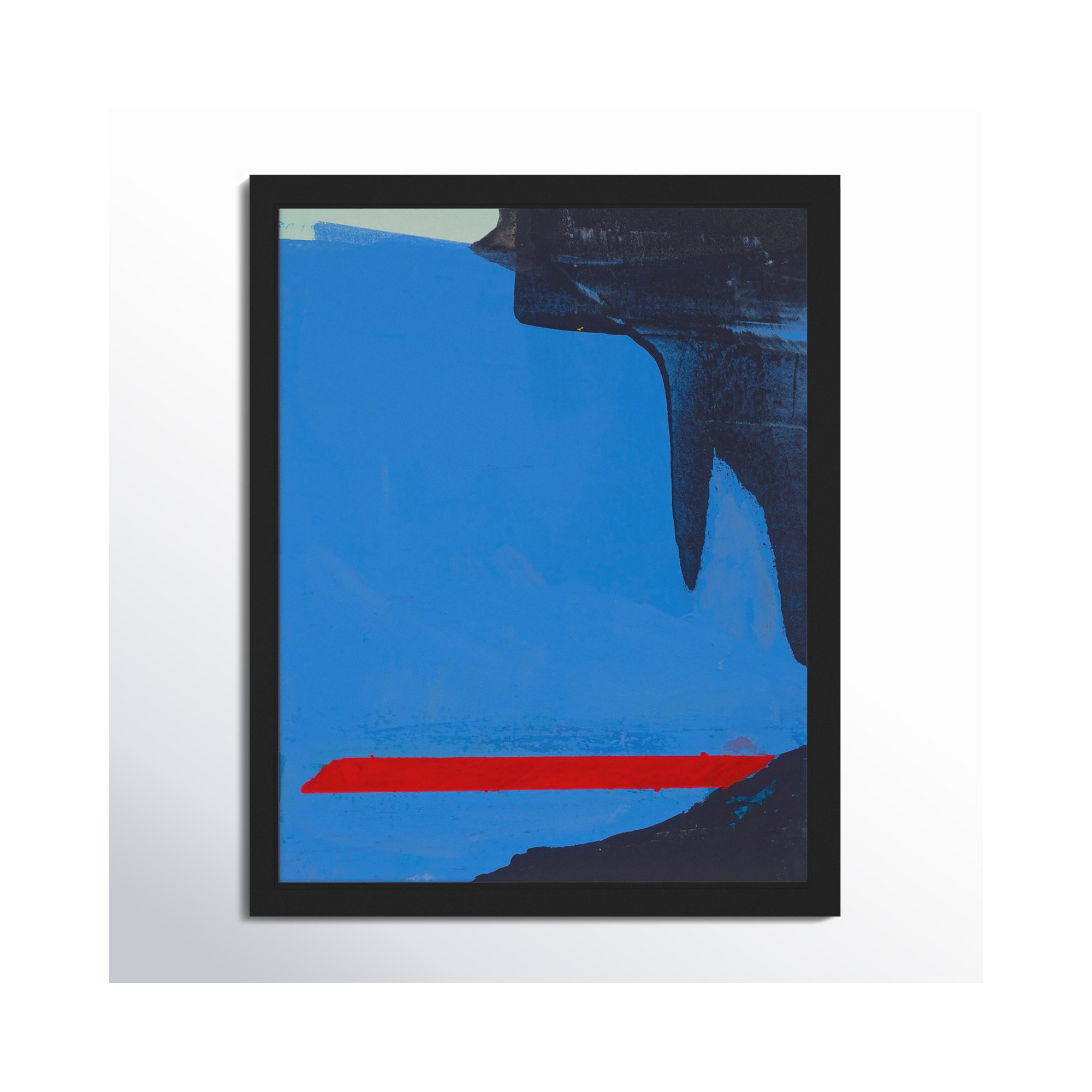 Beneath The Blue 3 by Andrea Stokes, Black Framed, 20" H x 16" W x 1.25" D