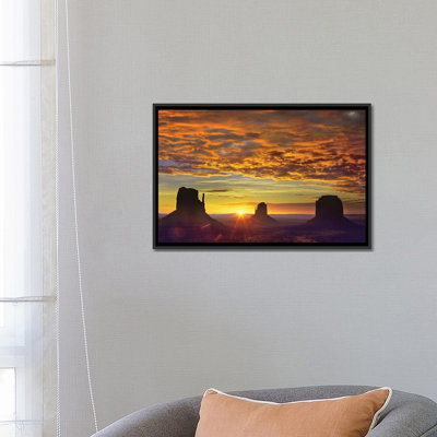 " The Mittens And Merrick Butte At Sunrise, Monument Valley, Arizona " by Tim Fitzharris