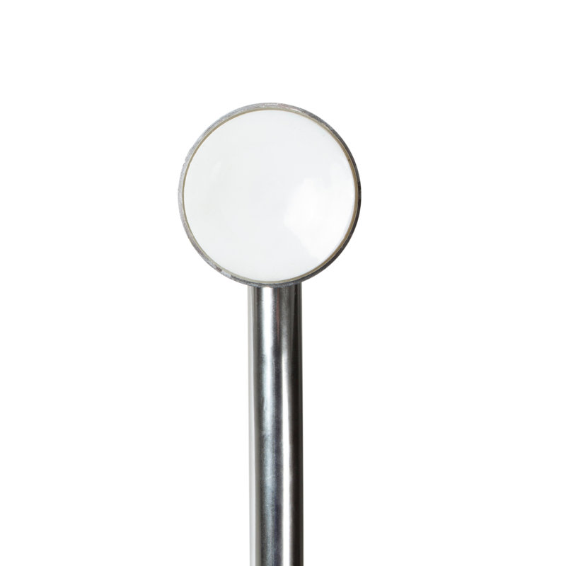 Adjustable Chrome Curved Tension Shower Rod 42"-60"