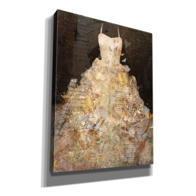 'Butterfly Dress' by Marta Wiley Canvas Wall Art