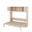 Grand lit escamotable avec armoires de rangement-1869629255