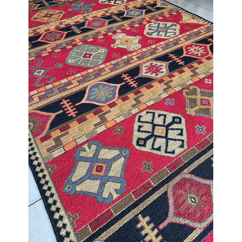 KAZAK 2 RED, Rectangle 2' x 3'
