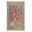 Burano Hand Knotted Wool Animal Print Area Rug-1093945654