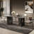 Luxury Modern Rectangular Marble Dining Table Set-105310637-125121053