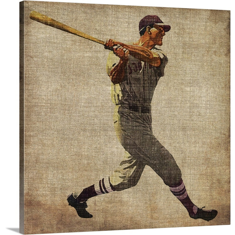 Art de Matthew Sports VI, H 36 po x l 36 po x P 1,25 po, Toile tendue