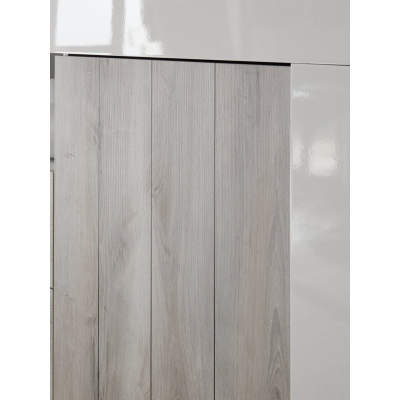 Hisey 138 Cm Wide Sideboard, White/Pine