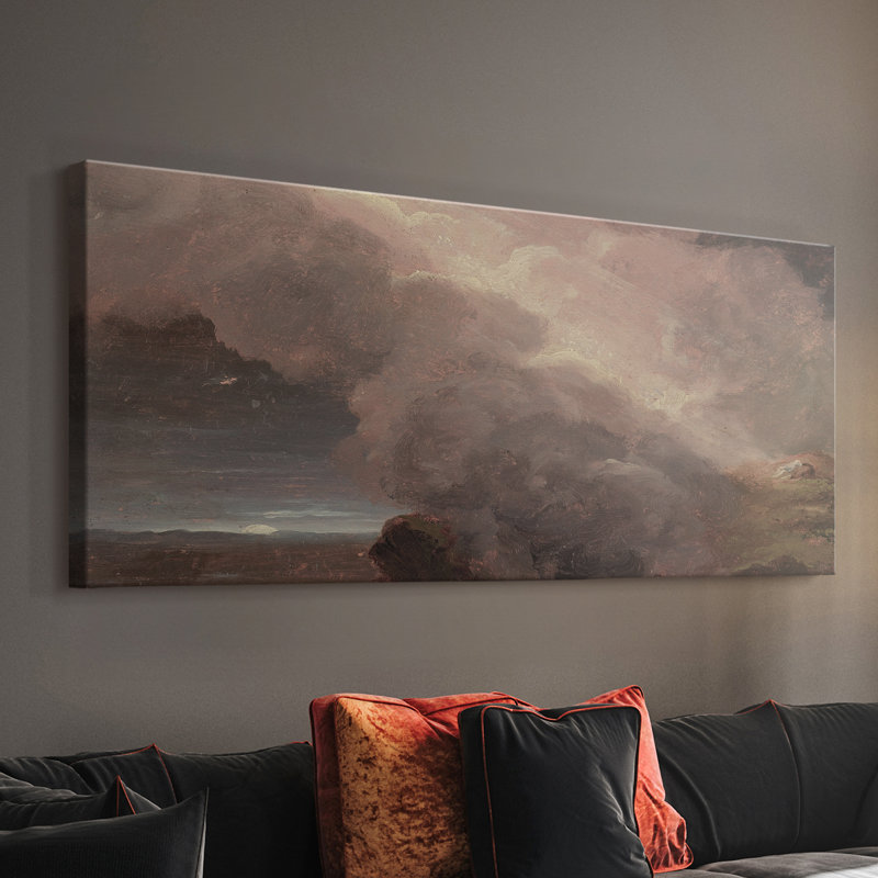 Série paysage - Div - Toile tendue avec châssis - Prêt à accrocher, H 20 po x l 50 po
