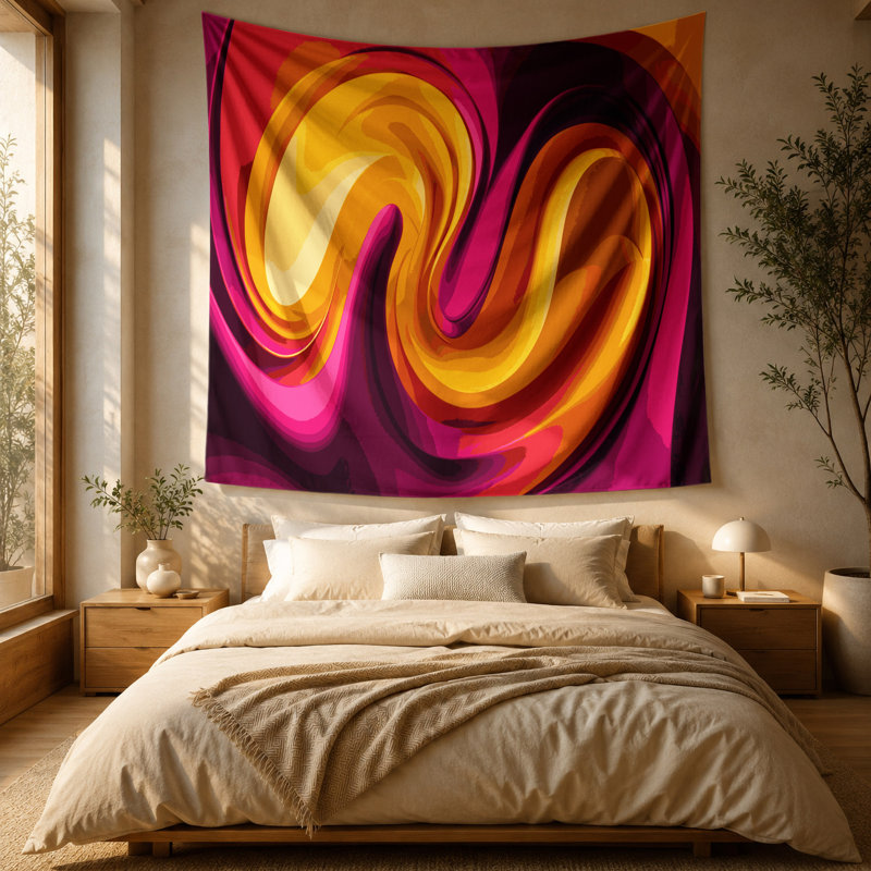 Tapisserie murale Gradient Abstract 23, 51 po x 60 po