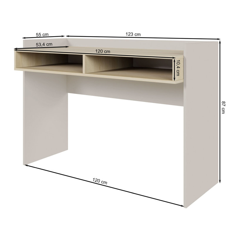 Executive Desk, Beige