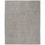Tapis abstrait en viscose tissé à la main en gris / bleu-358099562