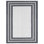 Tapis intérieur / extérieur gris / noir Nicole
