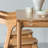 Nordic style rectangular dining table set.-111015214