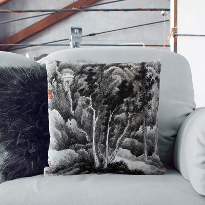 Floral Square Cushion