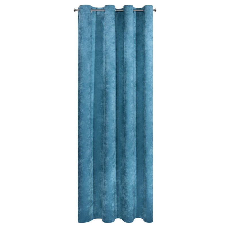 Harry-Joe Semi -transparent Curtains Single Panel, Blue