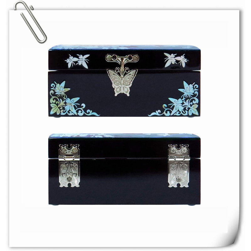 Boîte à bijoux +, Bleu