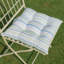 Striped Indoor Dining Chair Seat Cushion