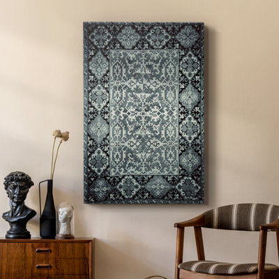 Vintage Abstract Print CI -Custom Wrapped Gallery Cavas