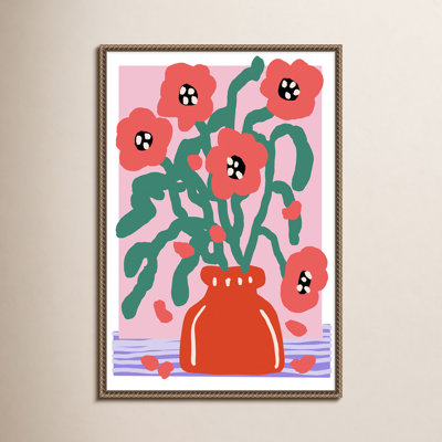 Chasidee "Flower Impression" Canvas Print