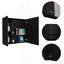 Armoire à pharmacie Kenya, miroir, double porte, quatre tablettes intérieures-828277033