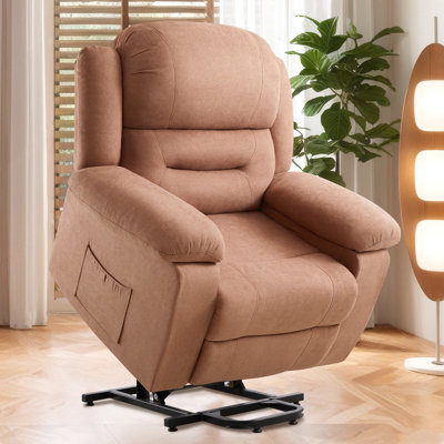 Fauteuil inclinable électrique Power Lift, fauteuil inclinable électrique pour adultes avec télécommande, poches latérales