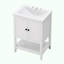 Meuble-lavabo blanc 24 po avec comptoir d'évier