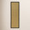 Natural Black Seagrass Rug
