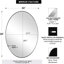 Miroir de salle de bain Kaitlee Cadre en acier inoxydable-1714574052-1729450625-1729450638