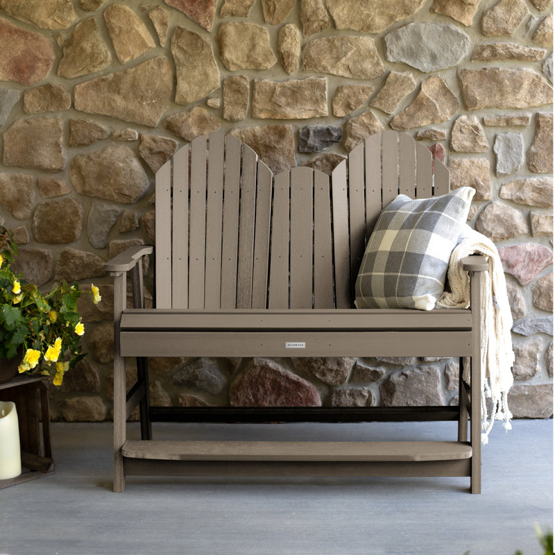 Hamilton 4ft Counter Height Bench, Woodland Brown