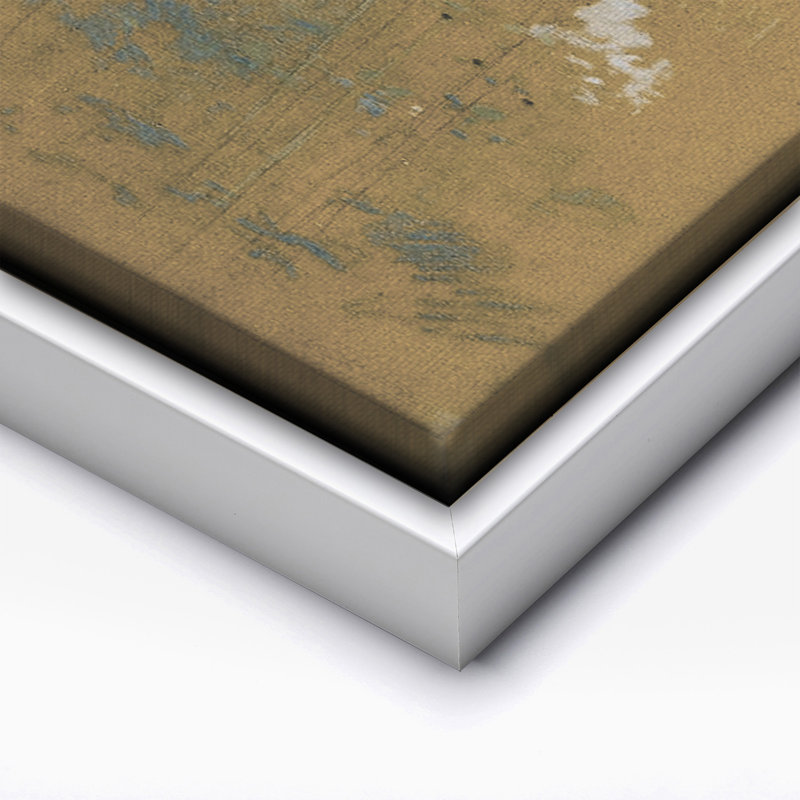 Fleurs sauvages, 16"H x 20"W, Canvas, White Framed