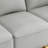 Dodington Classic Comfort Loveseat - Contemporary Modular Fabric Sectional for Small Spaces-1002140843-971810784