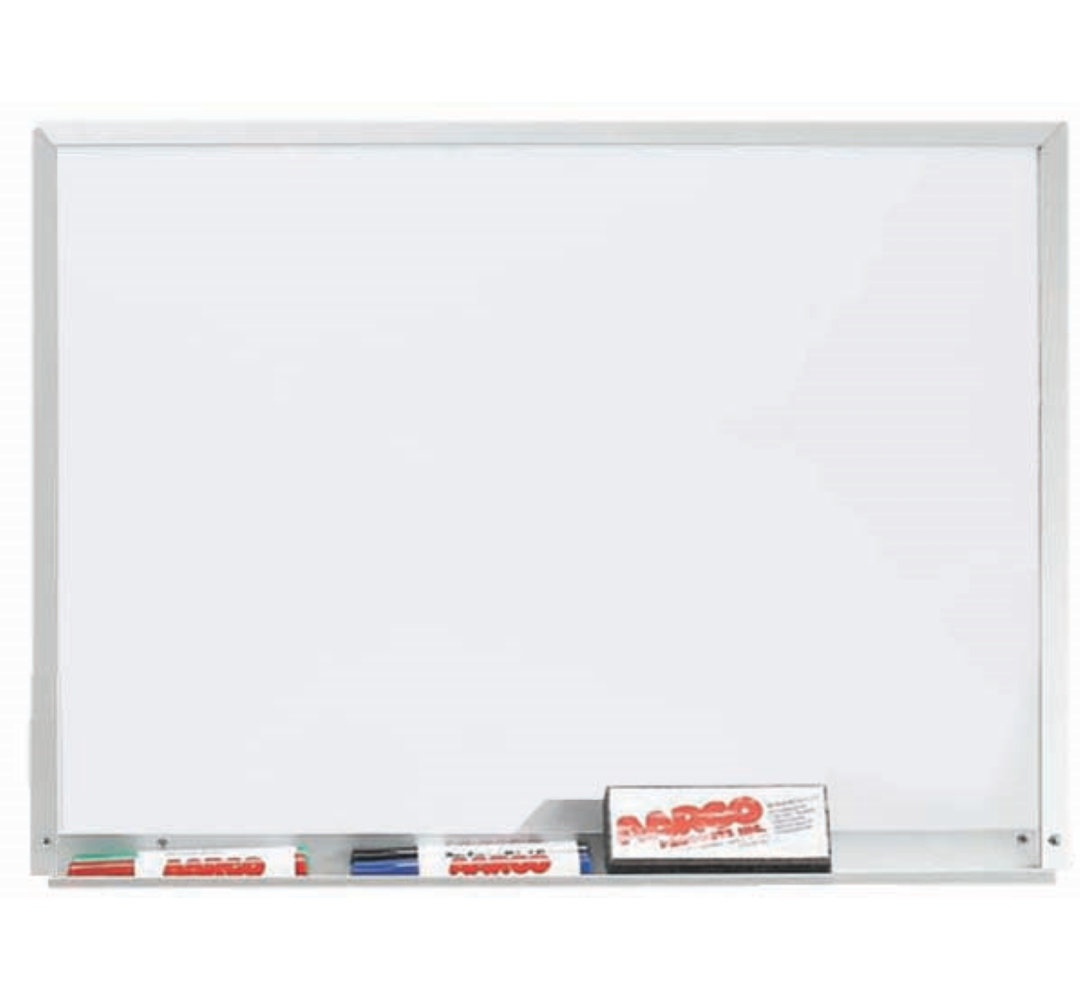 Magnetic Wall Mounted Whiteboard AARCO 