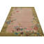 Art Deco Hand Knotted Wool Floral Area Rug-834846980