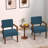 Aronas Upholstered Armchair With Solid Wood-909866302