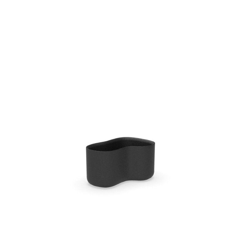 Milos Planter, 15" H x 27.5" W x 19.75" D, Anthracite
