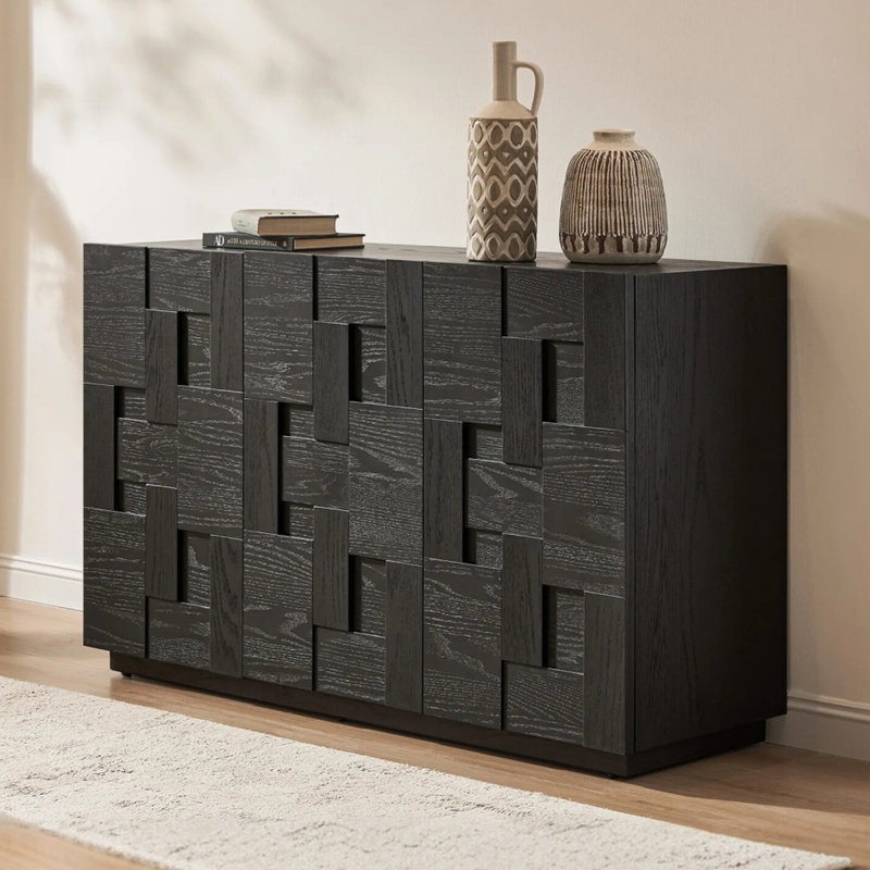 Buffet américain de style minimaliste rétro