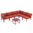 6 - Person Outdoor Seating Group With Cushions-1263941852