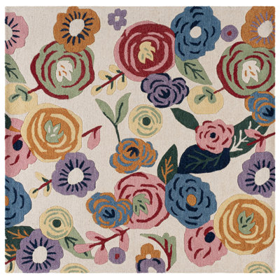 Jardin 764 Hand Tufted 80% Wool; 20% Cotton Floral Rug