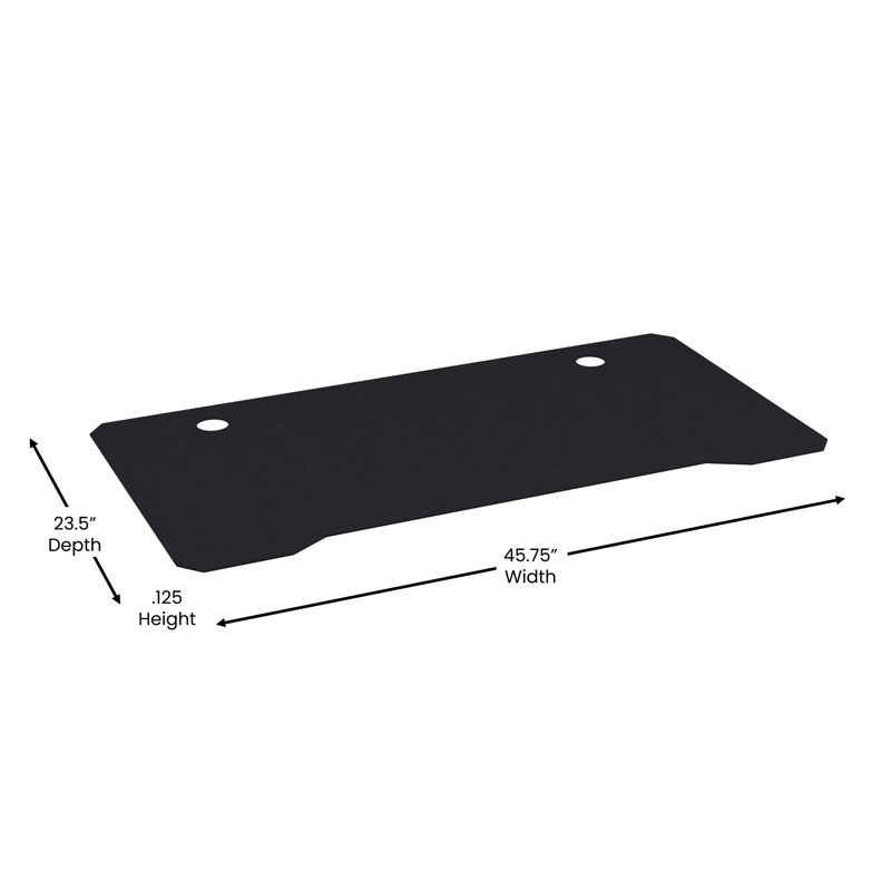 Kacyn Full Desktop Anti-Slip Rubber Mouse Pad with Micro Weave Surface