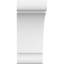 Corbeau en PVC 3 po x l 8 po x H 8 po-33860071